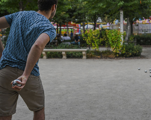 Activités pétanque du camping