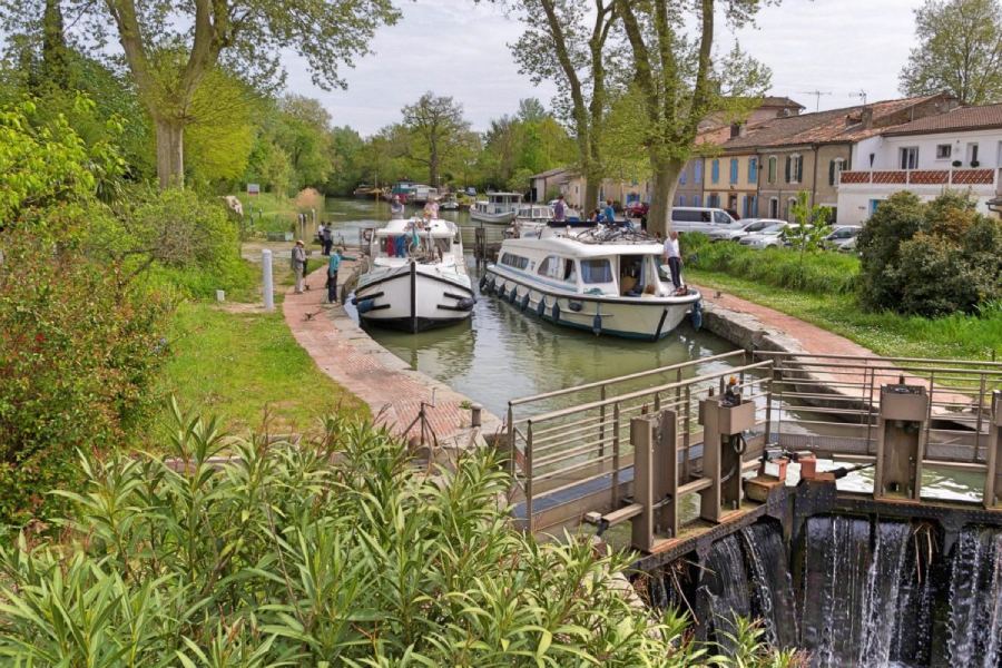 Canal Midi bateau toulouse