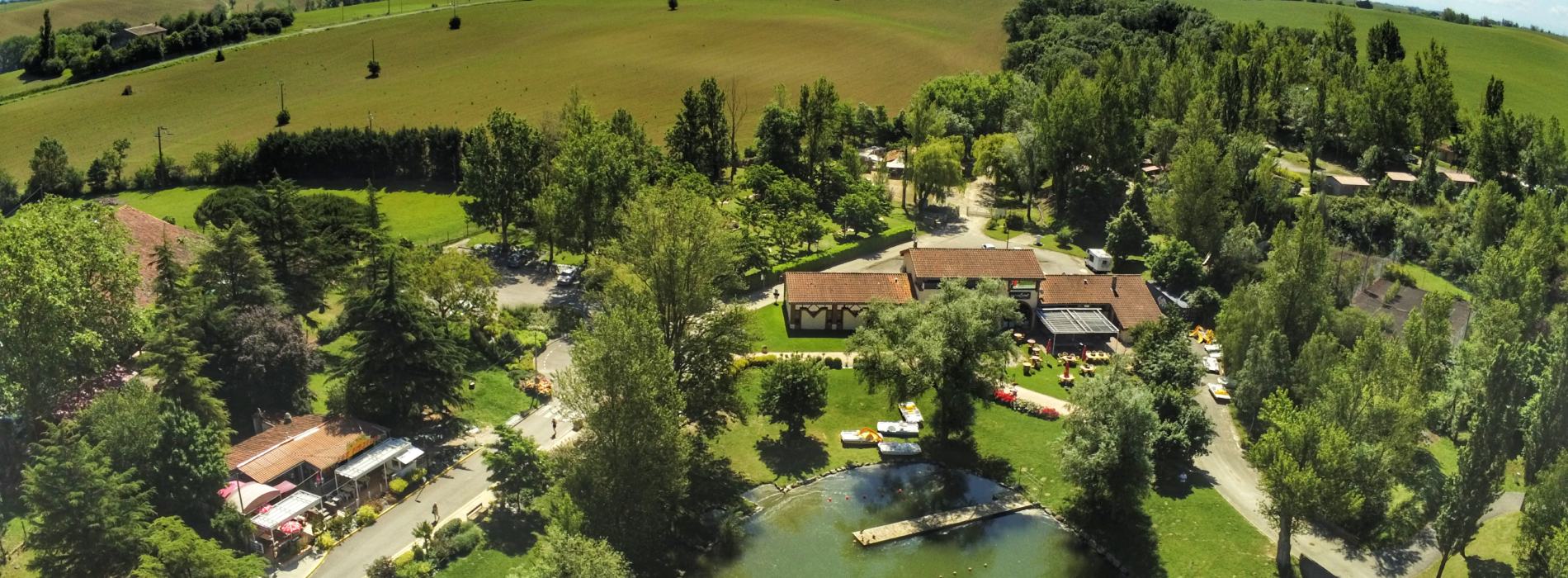 camping thesauque lac
