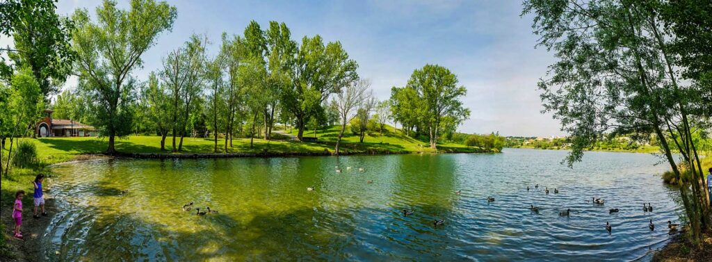 lac thesauque camping