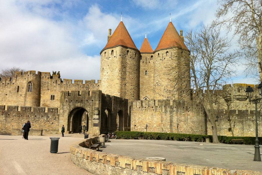 Château comtal à Carcassonne