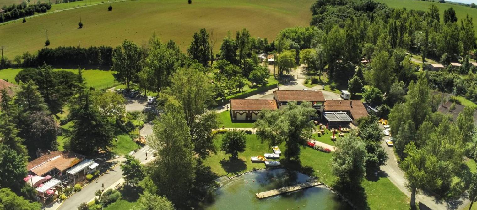 camping près du canal du midi