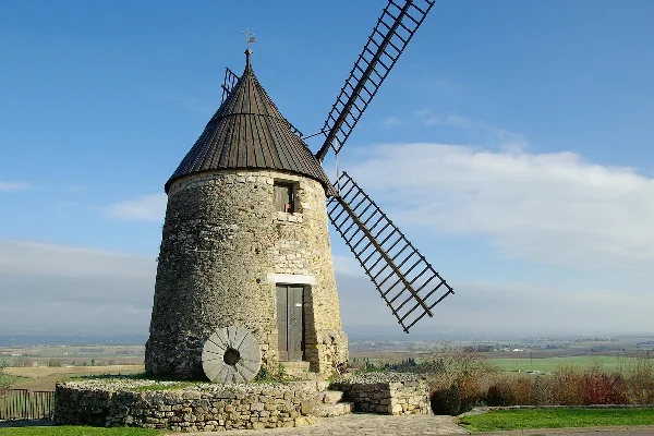 moulin et le pigeonnier
